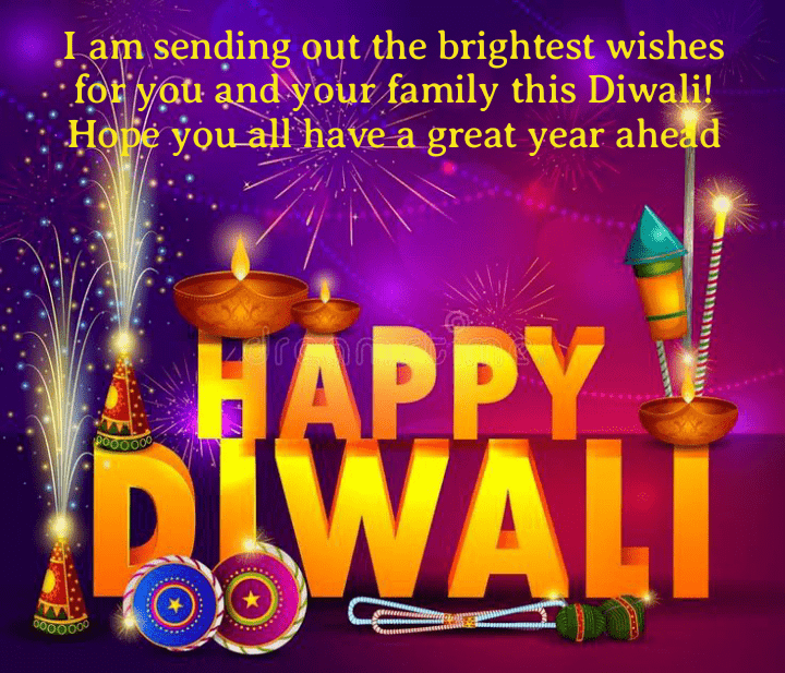 Fire crackers and diyas, Happy Diwali | Diwali Wishes.