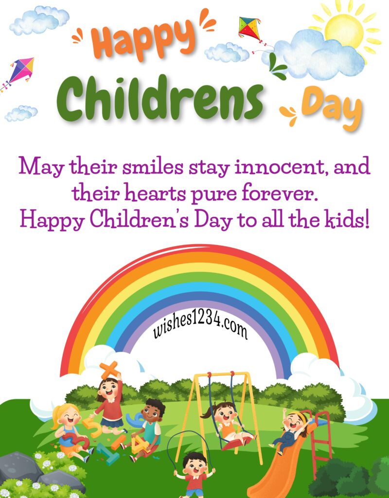 Happy Childrens Day Image.