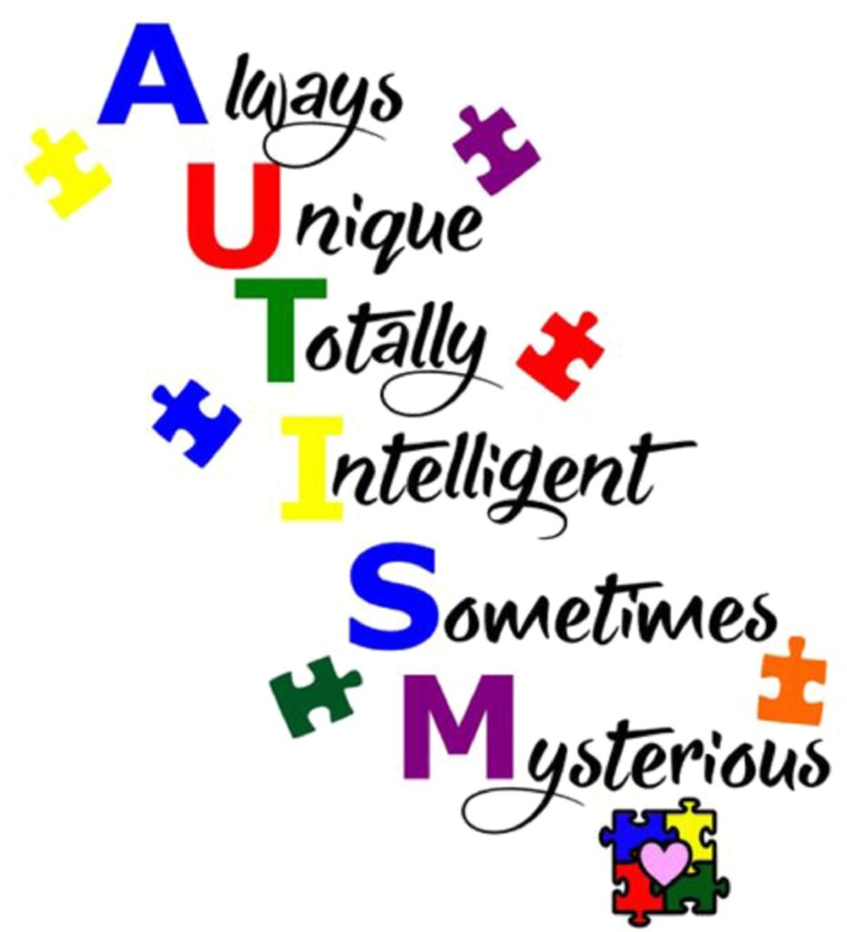 Autism awareness message, Autism awareness day.