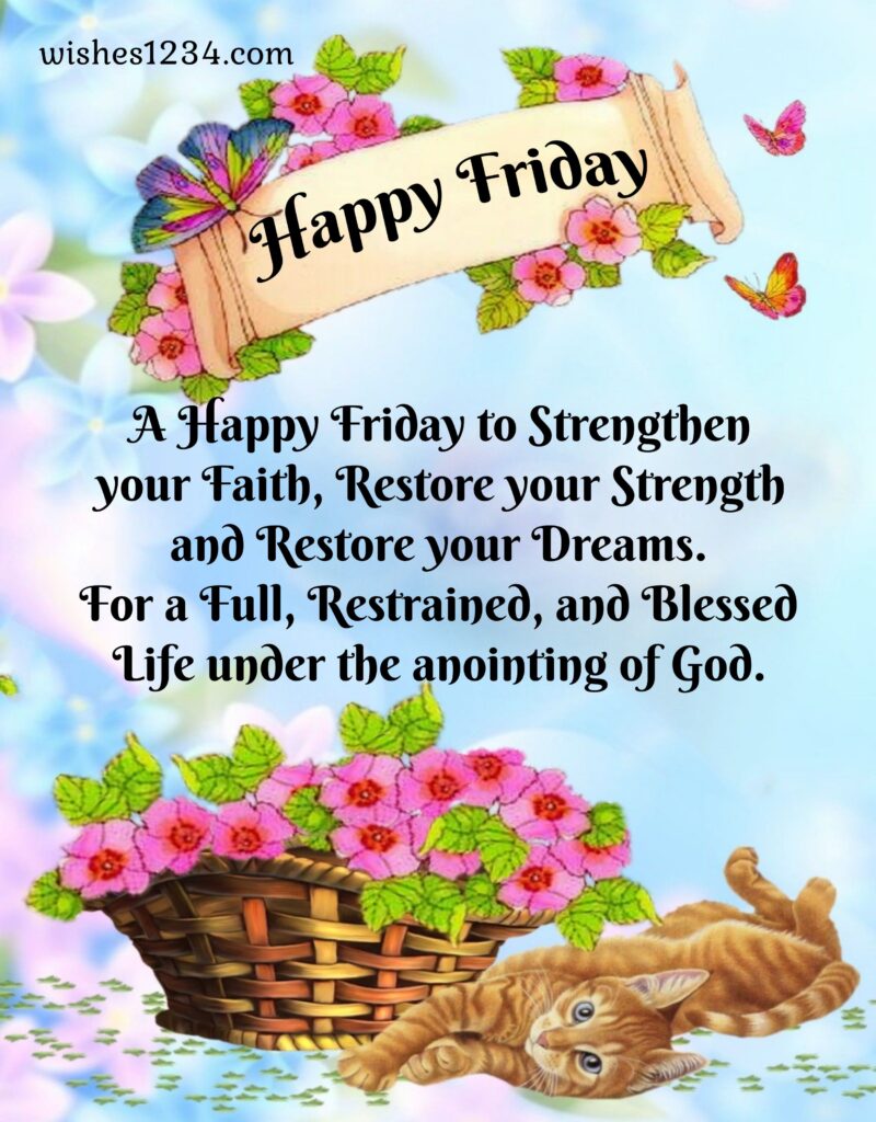 Friday quotes about gods blessings, Good Morning Friday.