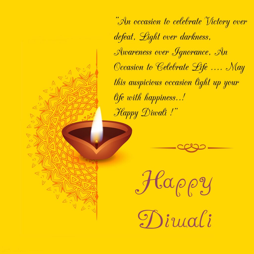 Earthen lamp on red design, Happy Diwali | Diwali Wishes.