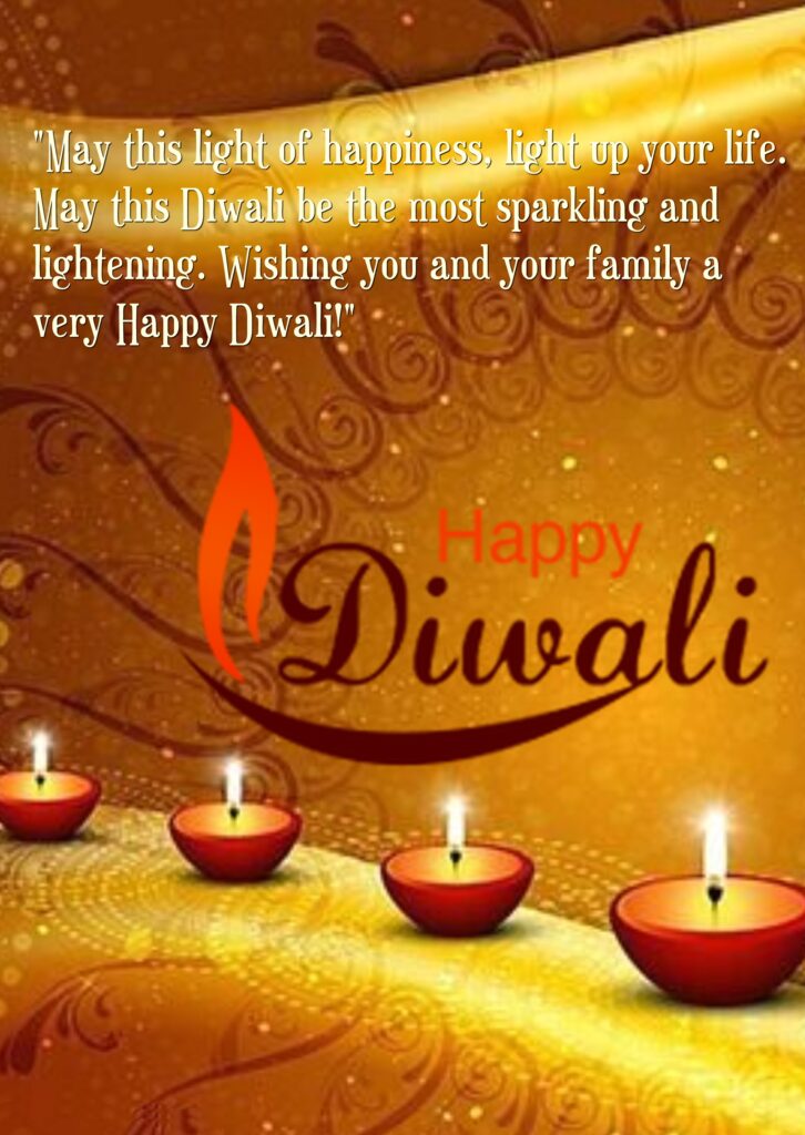 Golden design, Happy Diwali | Diwali Wishes.