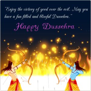 Happy Dussehra and Vijayadashami - wishes1234