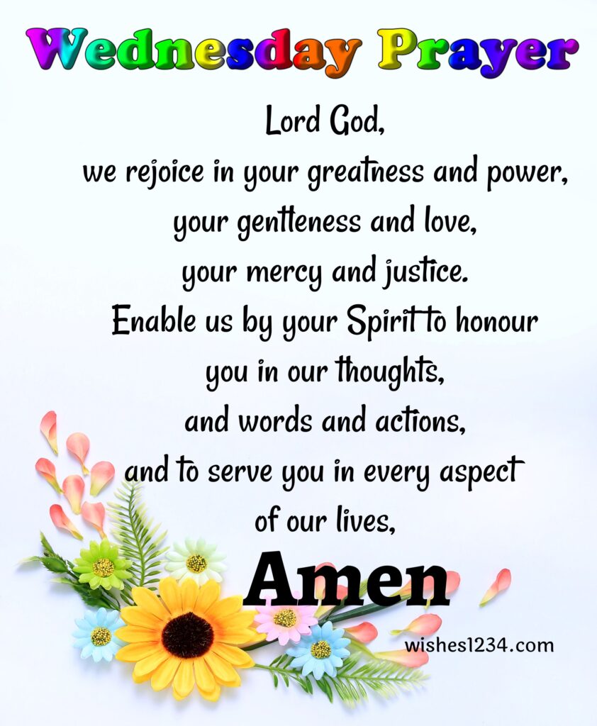 Wednesday prayer with pink flowers background, Top Wednesday quotes with beautiful images.