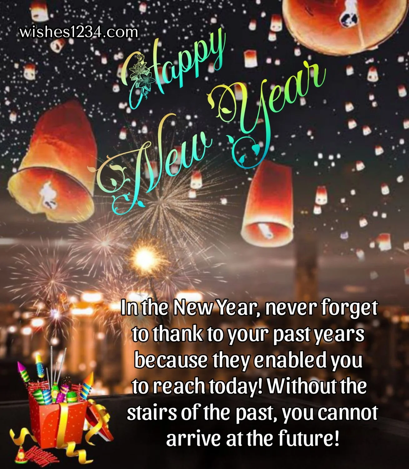 Background flying lamps images, happy new year wishes|happy new year quotes 2020