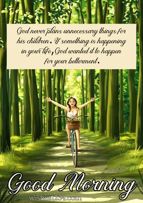 A girl riding cycle, Good Morning Thursday | Thursday quotes.