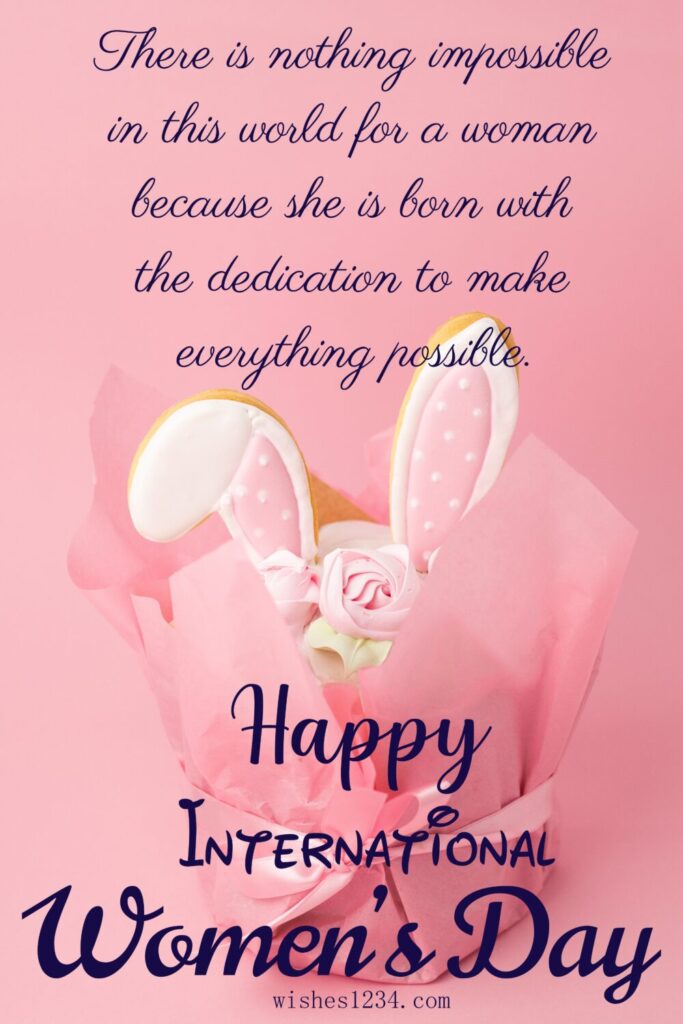 Gift wallpaper, International women's day.