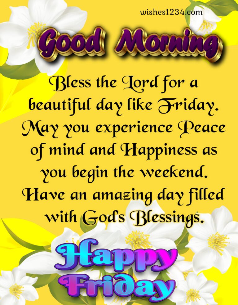 Friday Quotes | Good Morning Friday | Happy Friday | Blessed Friday Quotes