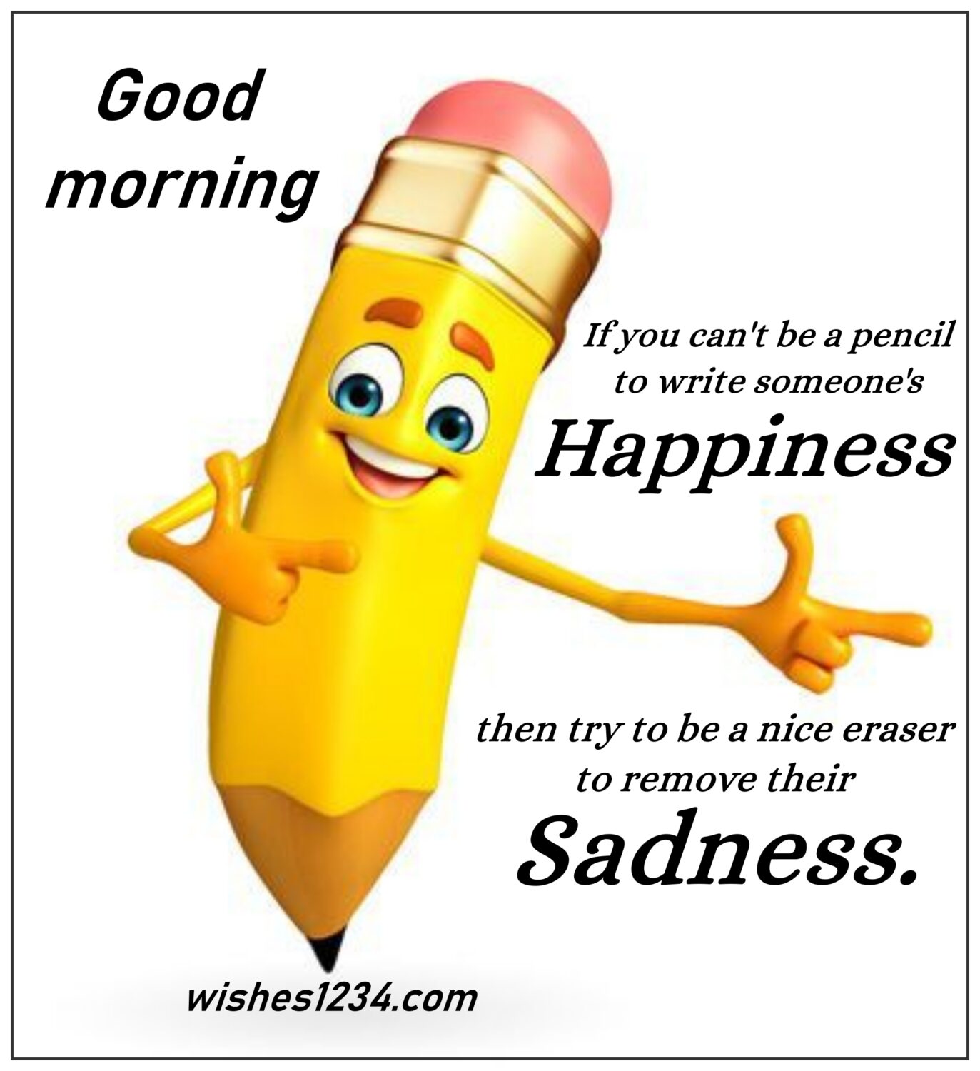 Pencil with eraser wallpaper, Good Morning Monday | Monday Wishes | Monday quotes.