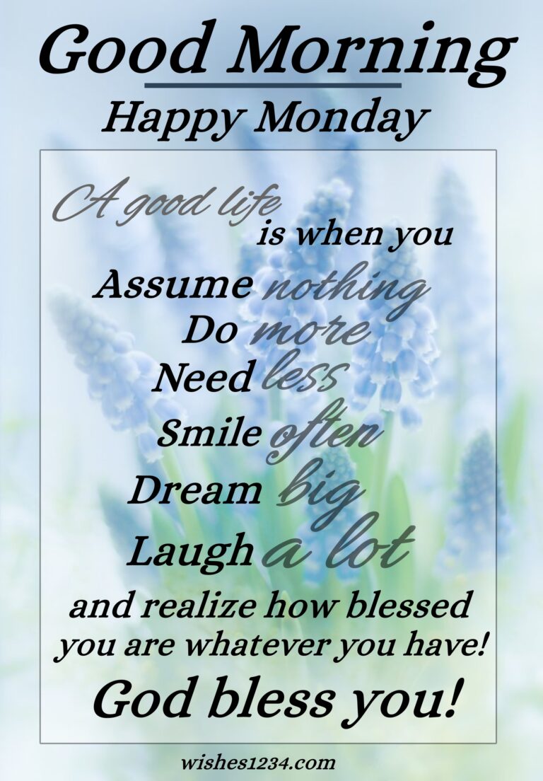 Good Morning Monday | Monday Wishes | Monday quotes