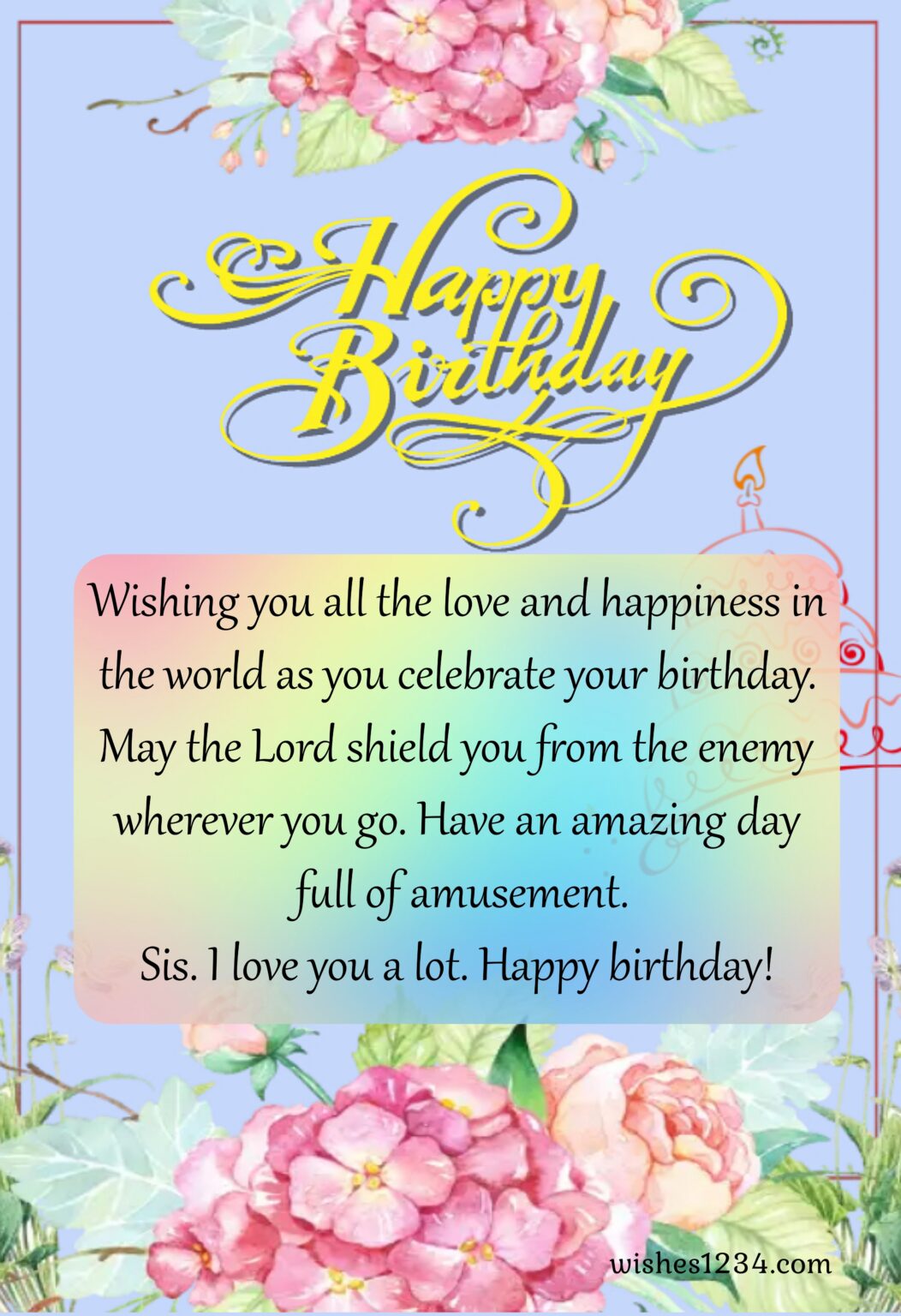 120+ Birthday Wishes for Sister | Birthday wishes for elder Sister