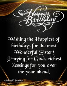 120+ Birthday Wishes for Sister | Birthday wishes for elder Sister