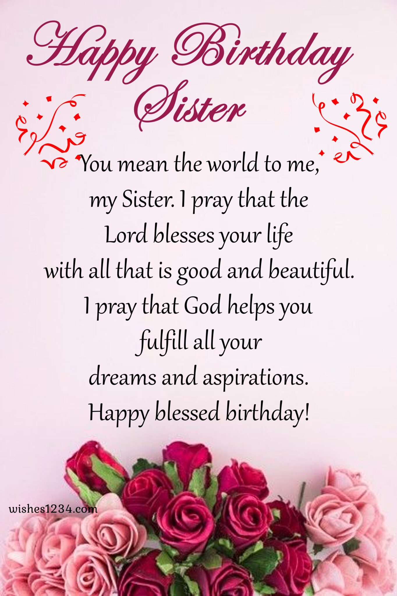 120+ Birthday Wishes for Sister | Birthday wishes for elder Sister