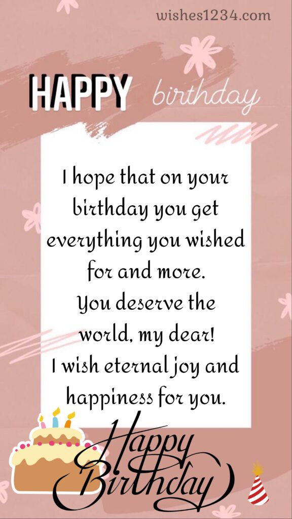 150+ Beautiful Birthday wishes with Images & Quotes