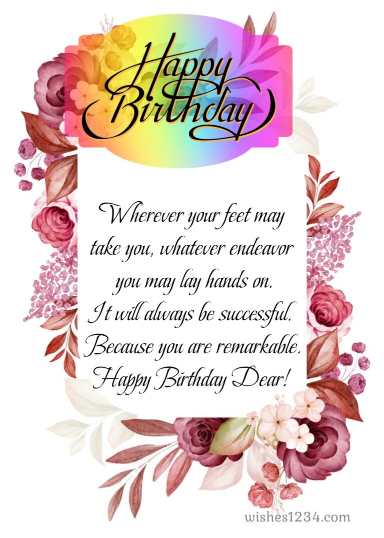 150+ Beautiful Birthday wishes with Images & Quotes