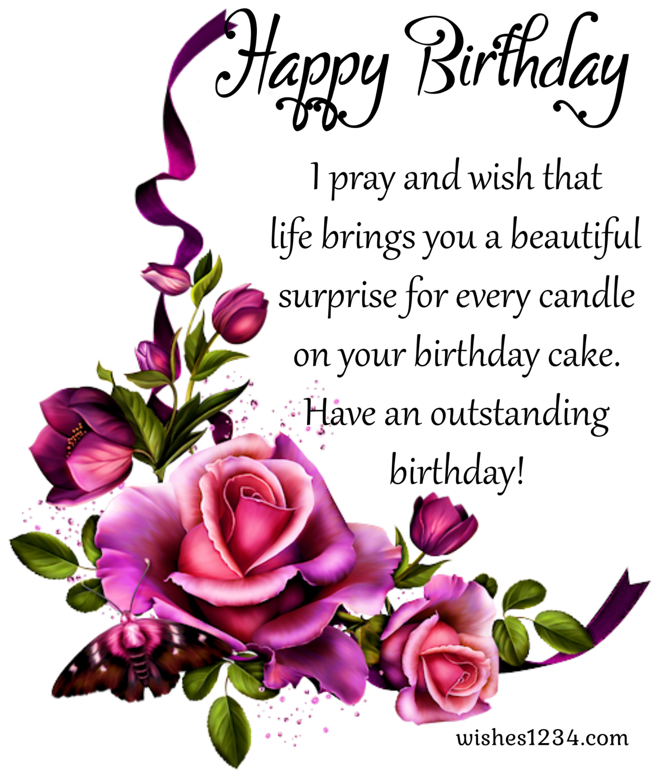 150 Beautiful Birthday Wishes With Images Quotes