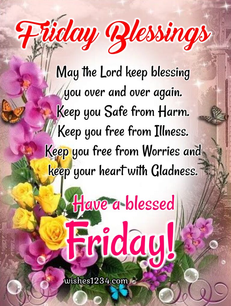 Friday Prayer | Friday Positive quote | Friday blessings and prayers
