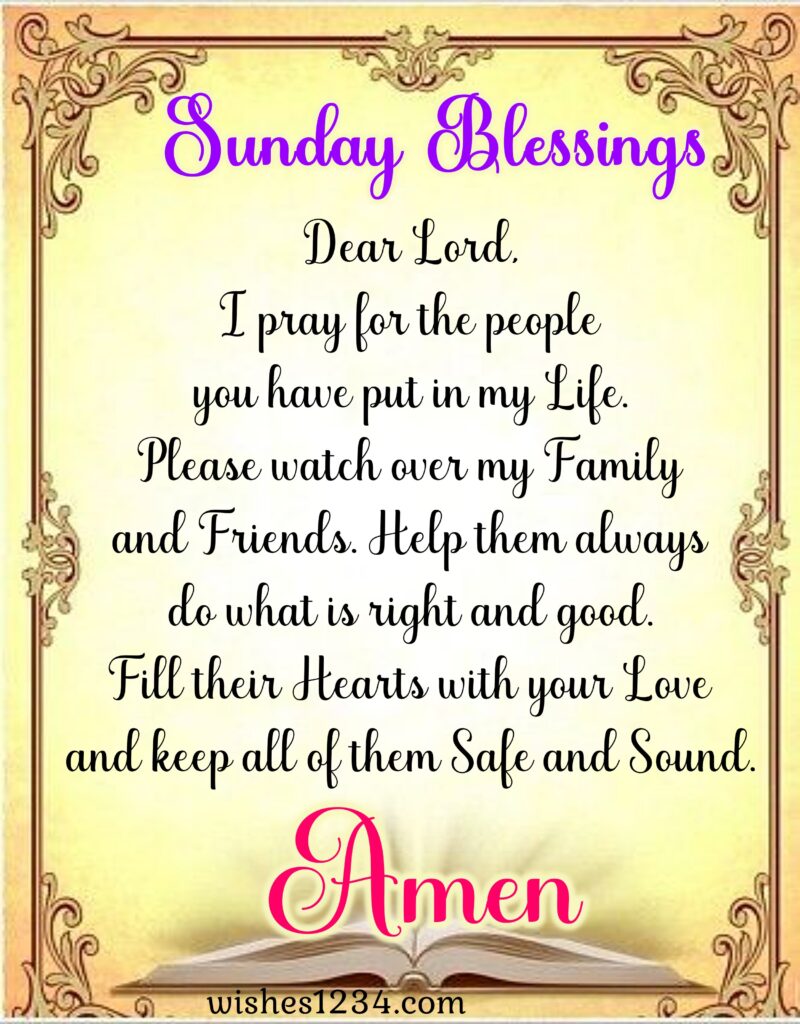 150+ Sunday blessings quotes, images, and short prayers