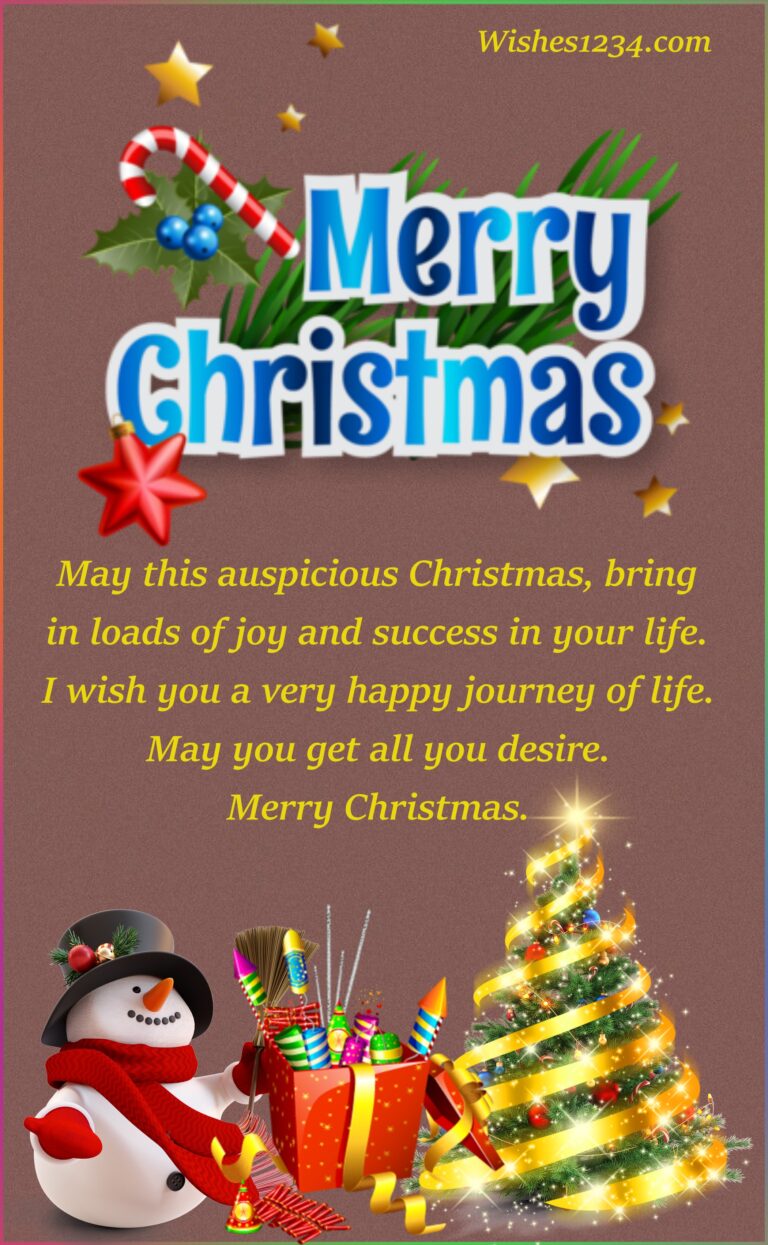 Top 180+ Merry Christmas Wishes, Messages and Greetings