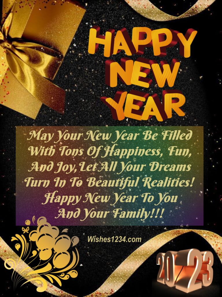 180+ Happy New Year wishes, quotes & greetings with Images