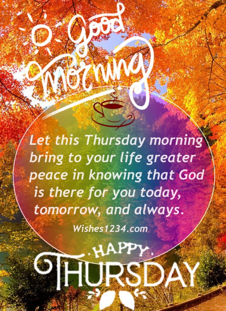 Trees in background image, Thursday morning quotes |Thursday motivational quotes,wishes1234.com
