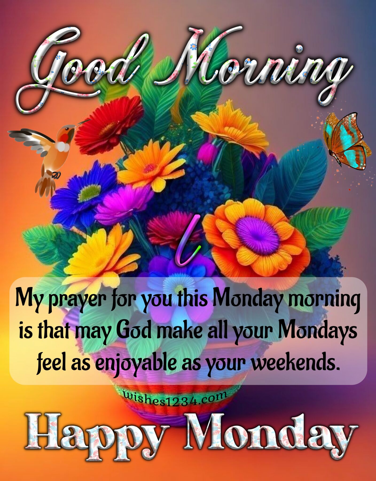 75+ Monday Blessings images