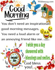 Good morning message with images for Friends - wishes1234