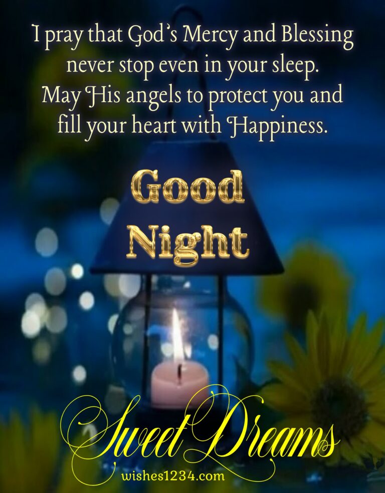 Good Night Wishes, Quotes, Messages, and Blessings