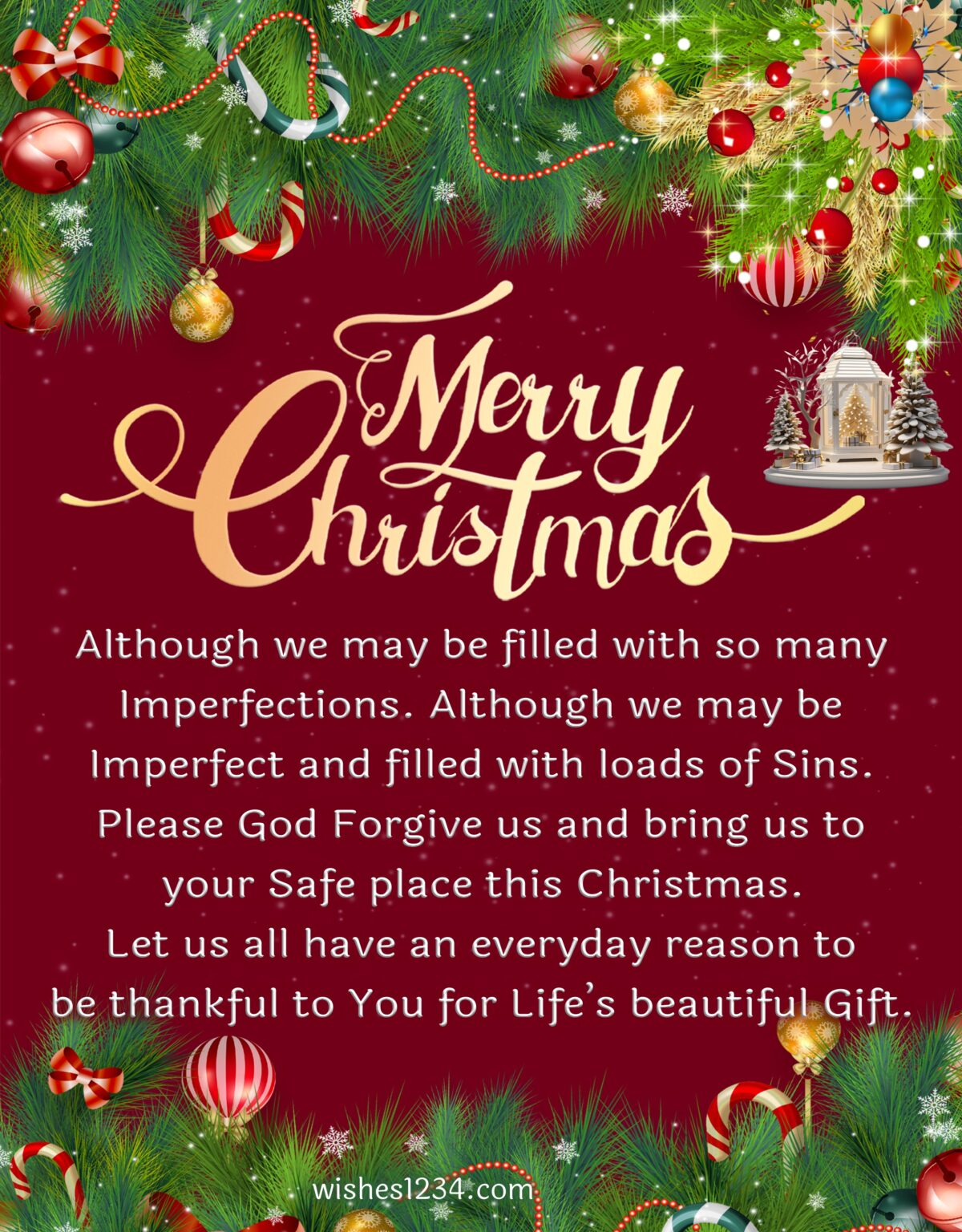 100+ Merry Christmas Wishes With Beautiful Images