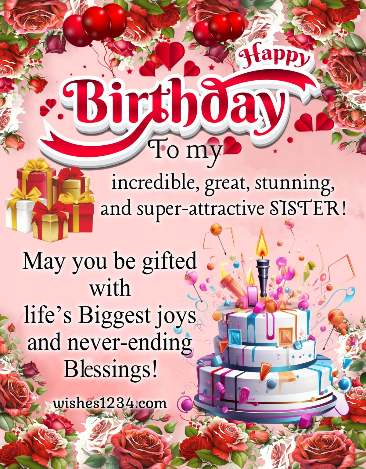 80+ Happy Birthday Sister Messages, Wishes, And Quotes