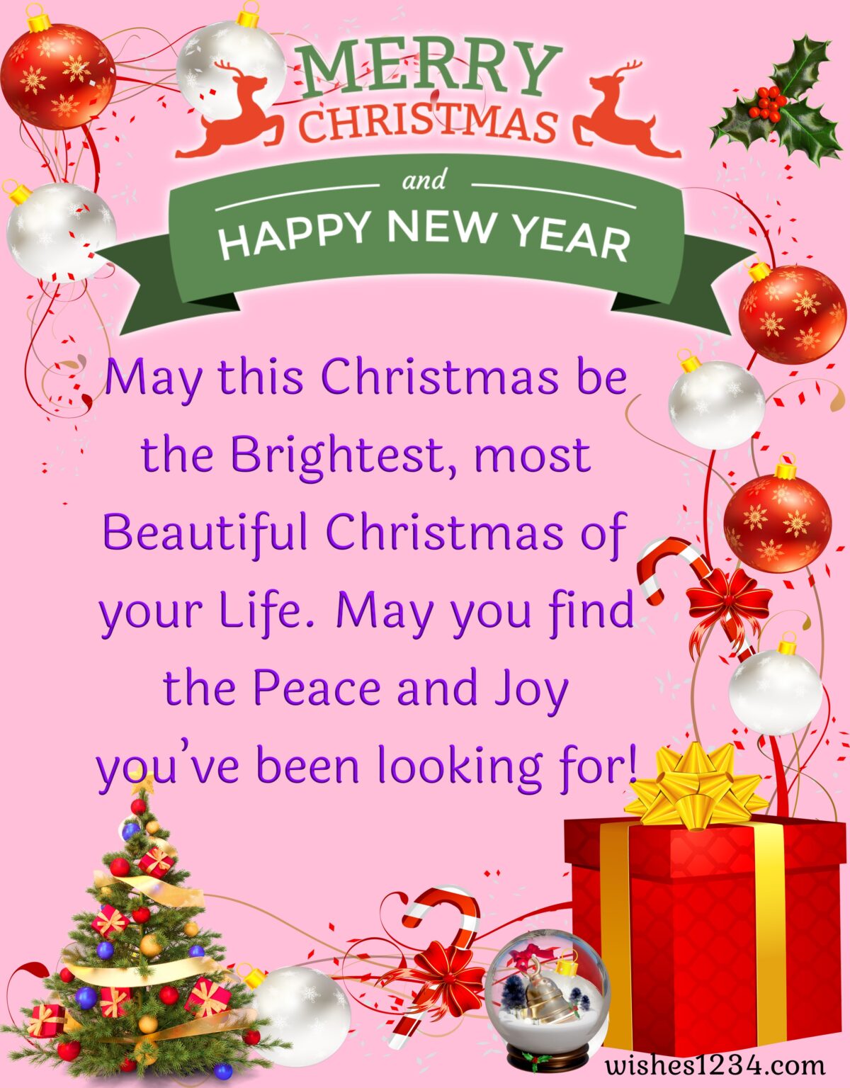 100+ Merry Christmas wishes with beautiful images