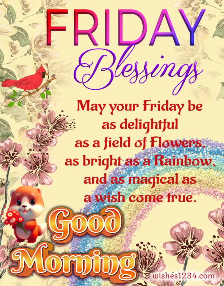 Happy friday morning blessings.