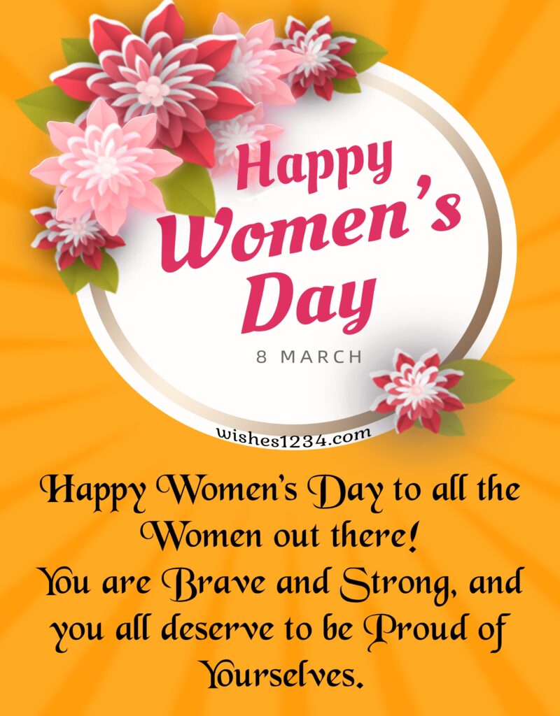 Happy Womens Day Image.