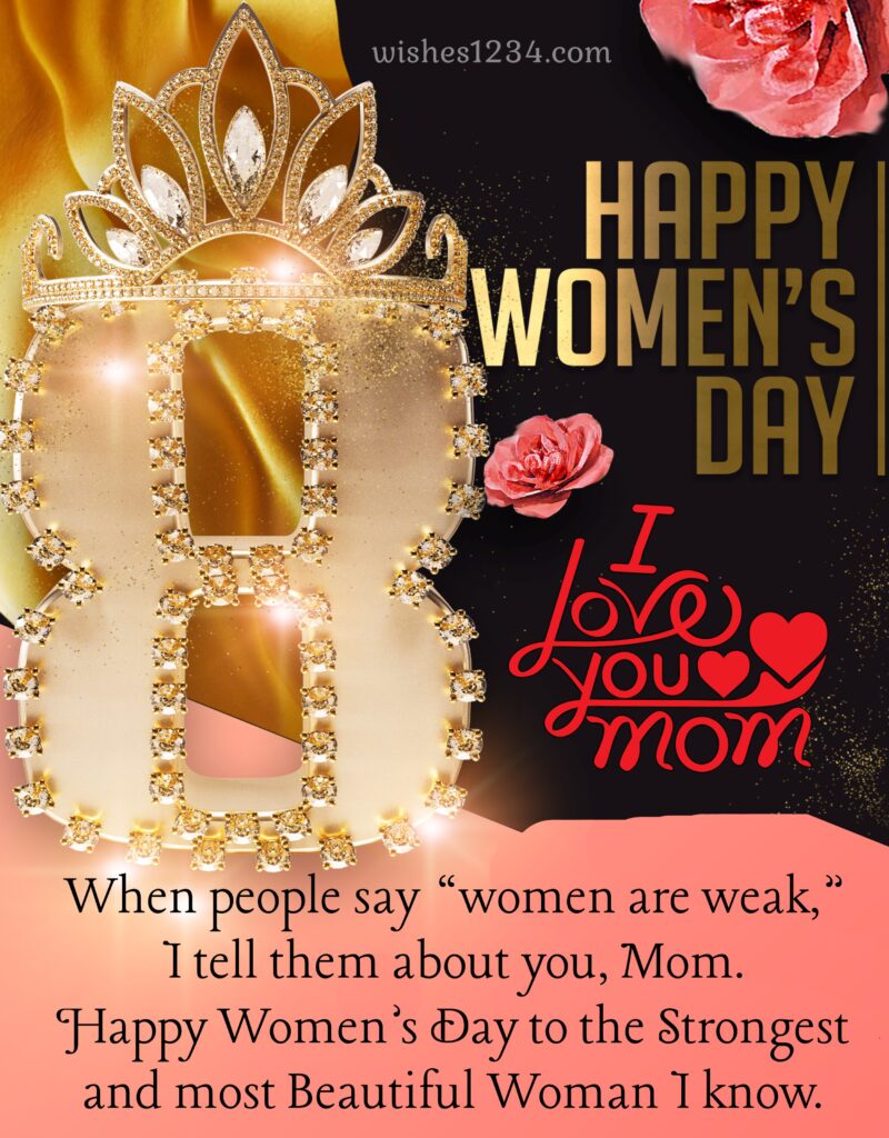 Happy Womens day Mom image.