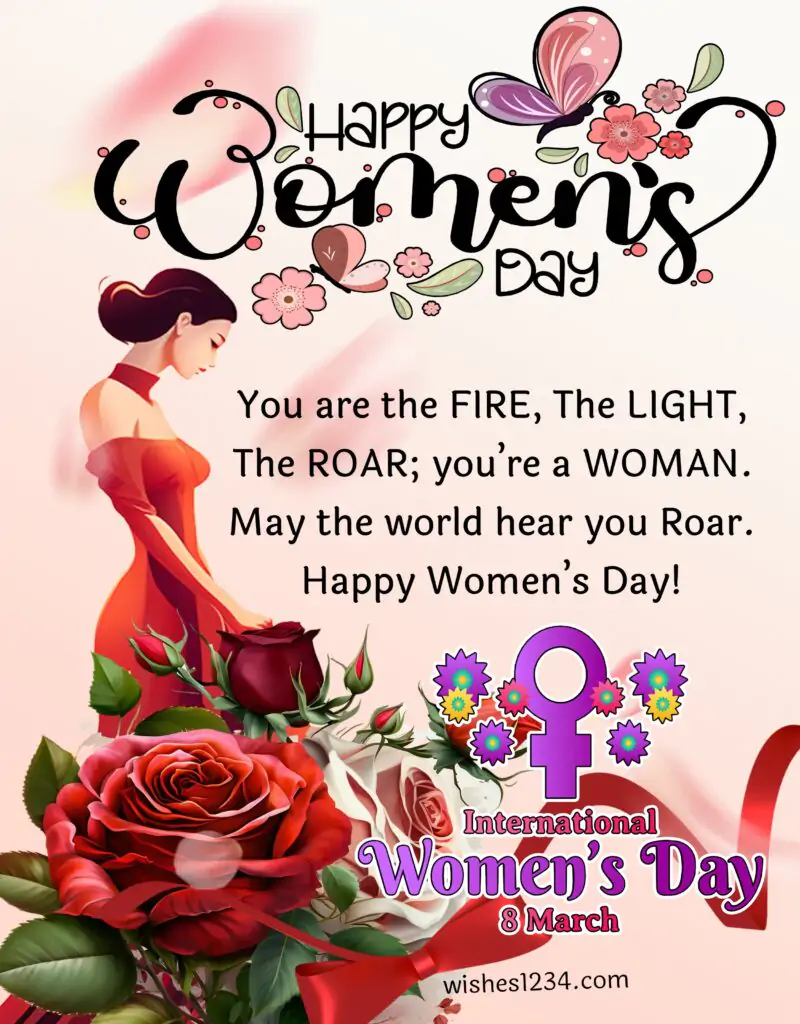 Womens day special wishes.