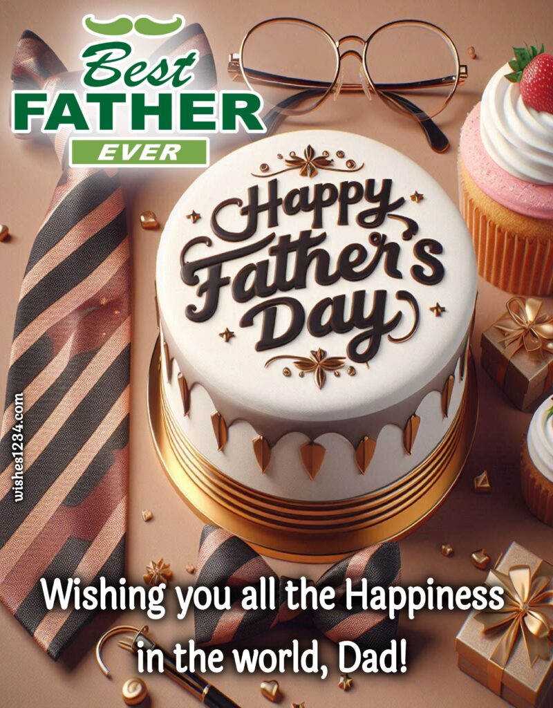 Father Day cake wallpaper.