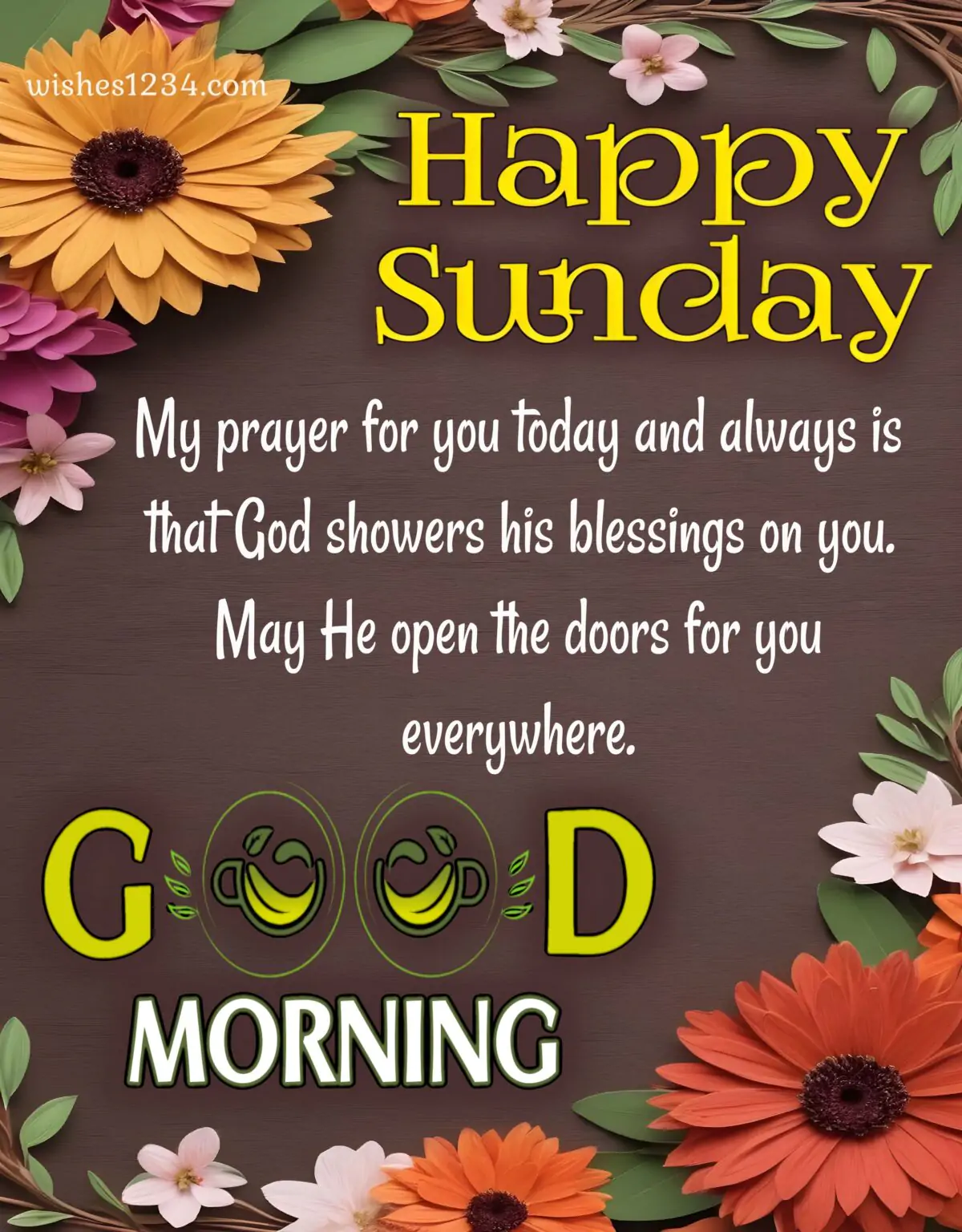 Happy Sunday Blessings, Quotes, Images and Prayers