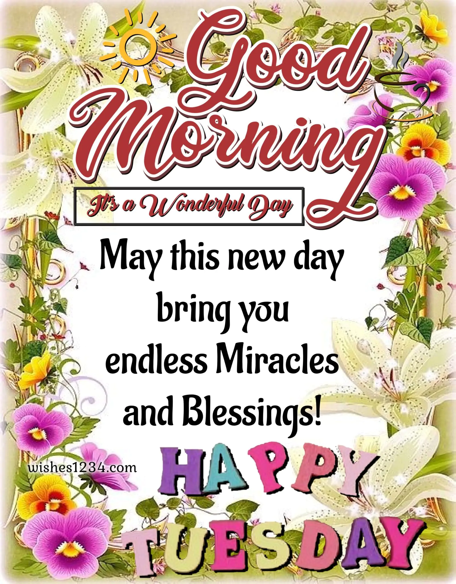 100  Happy Tuesday Quotes and Blessings with beautiful Images