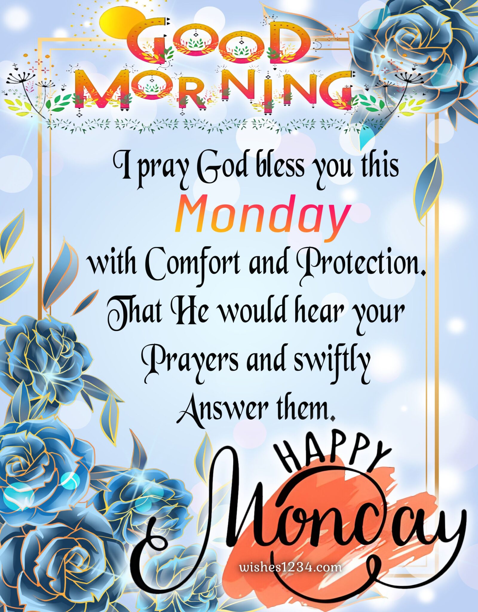 Monday Blessings Quotes Prayers with Images