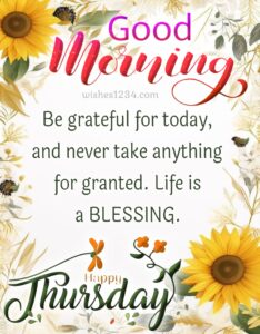 Thursday Blessings Images Quotes and Prayers