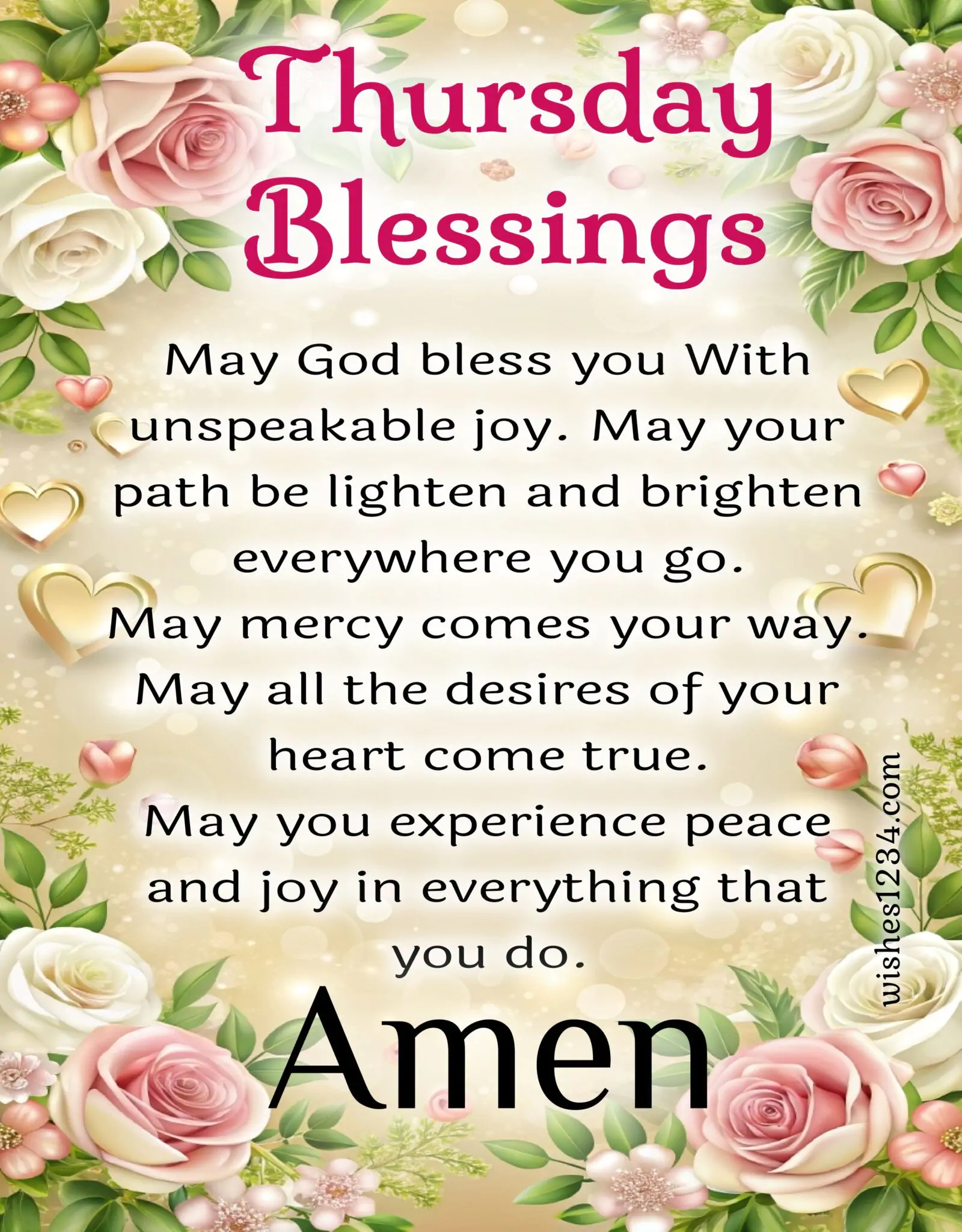 Thursday Blessings Images Quotes and Prayers