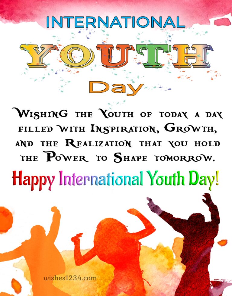 International Youth Day 2024 Inspiring Quotes Wishes Images