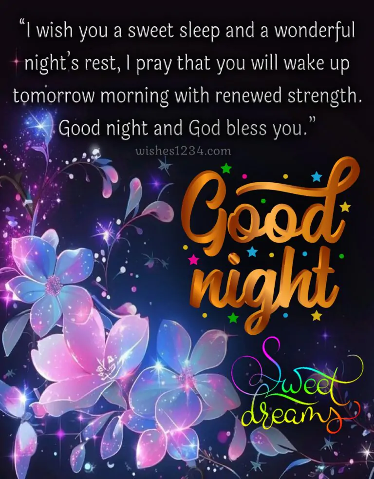 Good Night Images with Blessings and Quotes