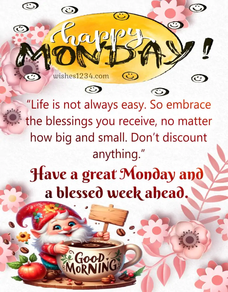 Happy Monday Happy New Week image.