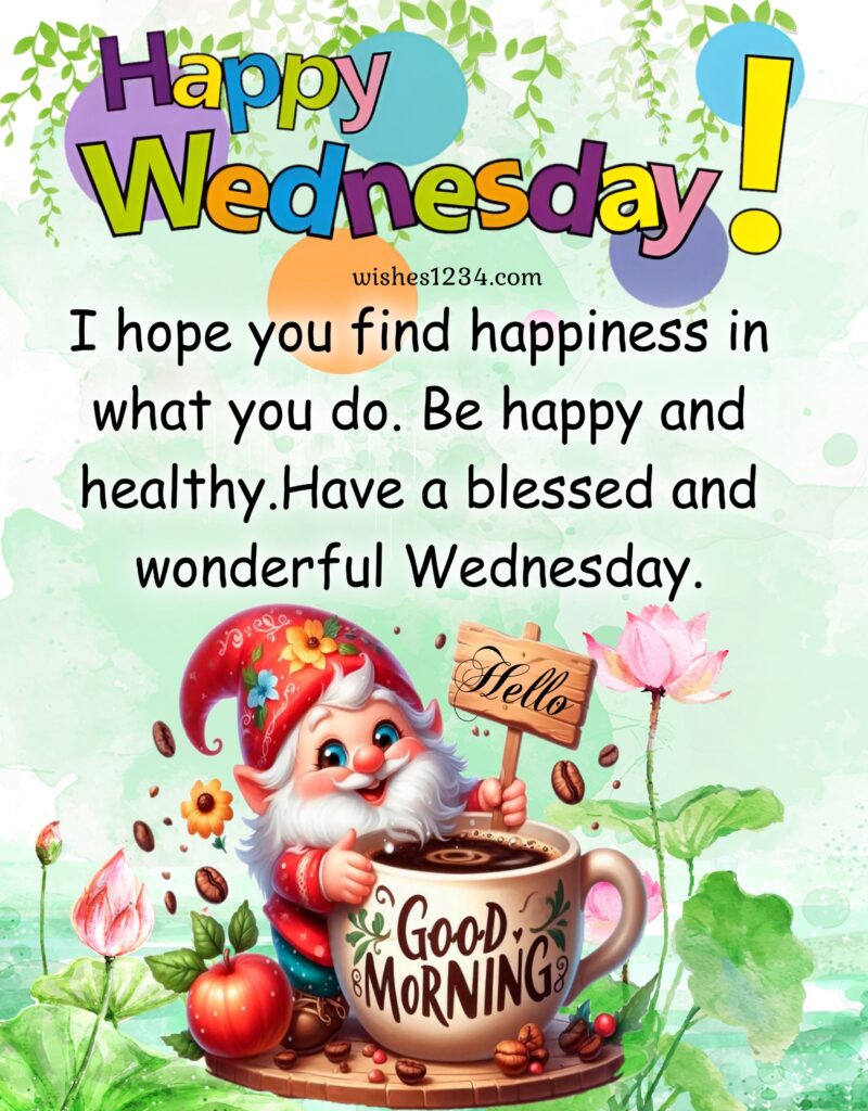 Happy Wednesday Morning wishes.