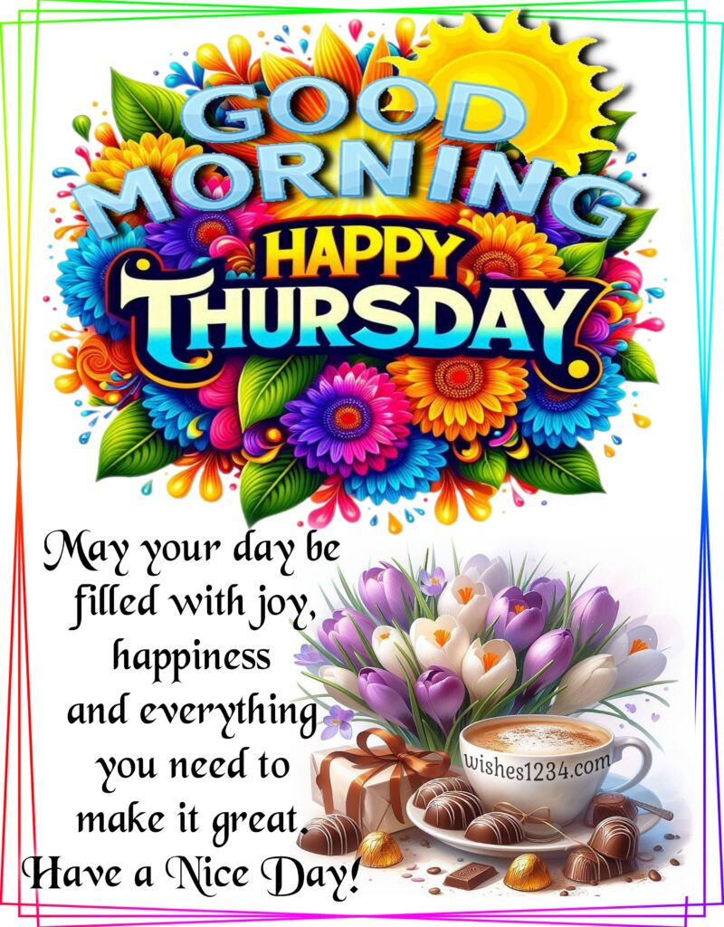 Good Morning Thursday wishes.
