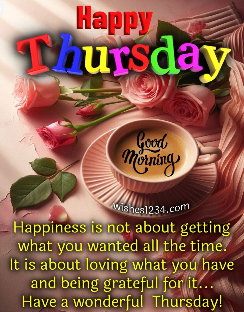 Thursday image with beautiful quotes.