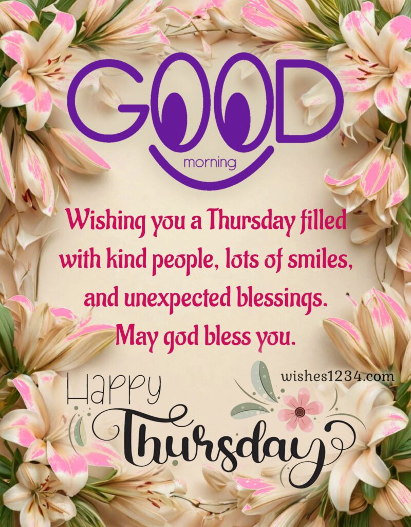 Thursday wishes image.