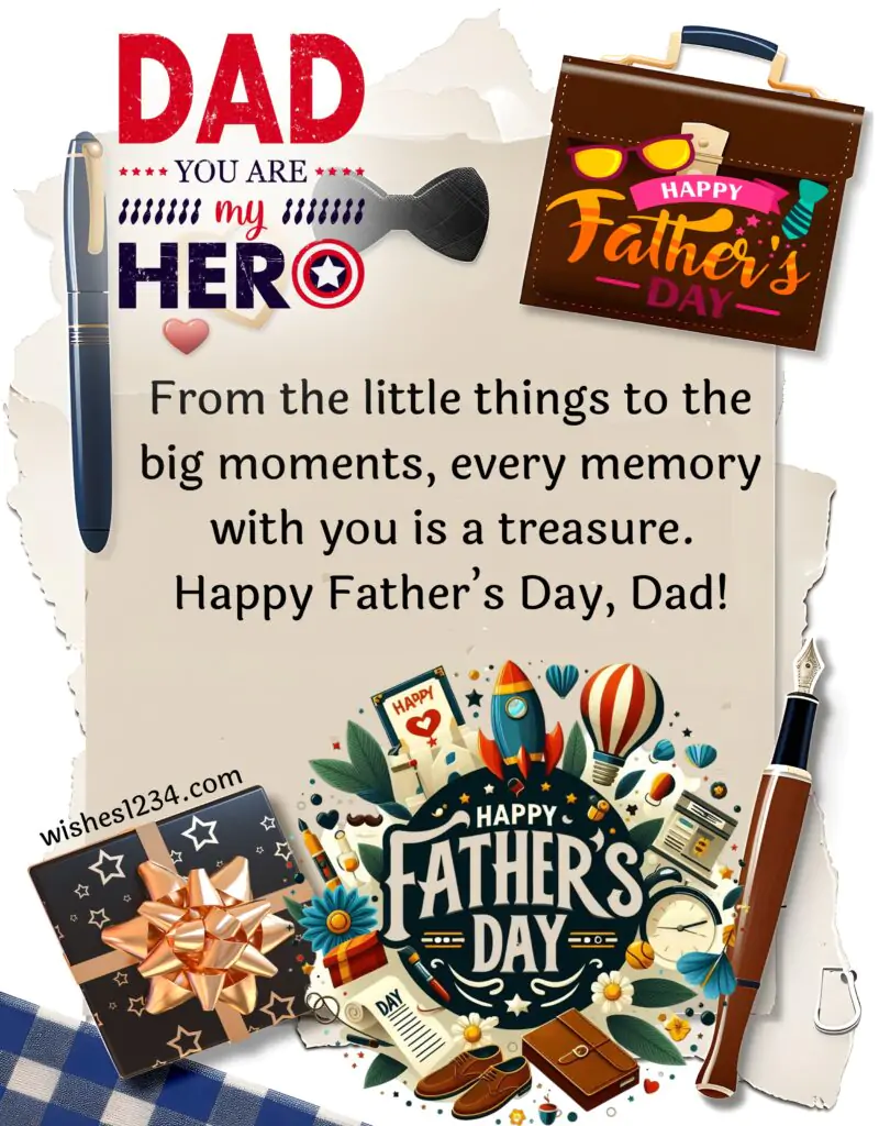 Fathers Day wishes with images.