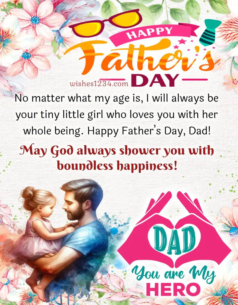 Happy Fathers Day From Daughter.